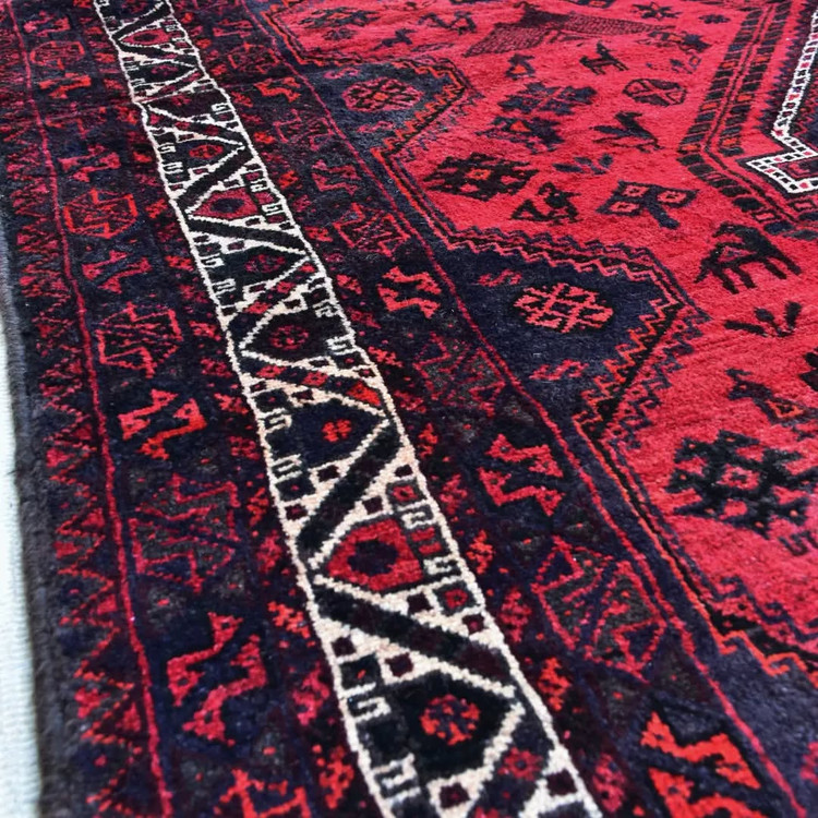  قالی خمسه ماکیان سرخ