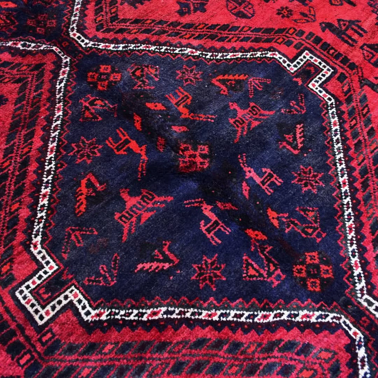  قالی خمسه ماکیان سرخ