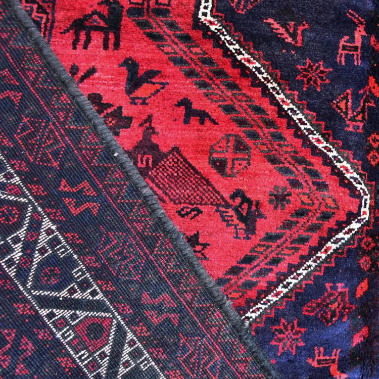  قالی خمسه ماکیان سرخ